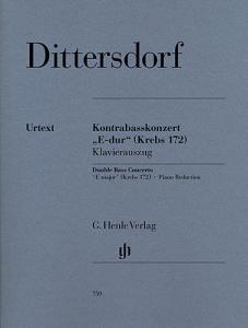 Karl Ditters von Dittersdorf: Double Bass Concerto in E major" Krebs 172"