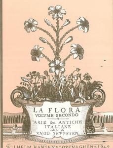 Knud Jeppesen: La Flora Volume 2