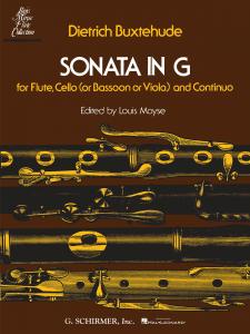 Dietrich Buxtehude: Sonata In G For Flute, Cello and Continuo
