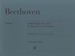 Ludwig Van Beethoven: Grand Fugue Op.134 - Piano Four-Hands (Henle Urtext)