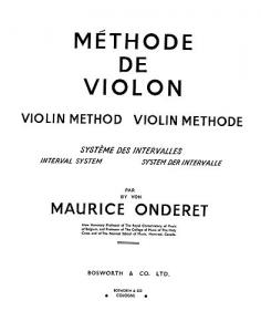 Maurice Onderet: Violin Method Book 2a