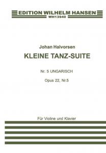 John Halvorsen: Kleine Tanz Suite Op.22 No.5