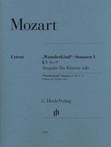 Wolfgang Amadeus Mozart: Wunderkind" Sonatas Volume 1 K.6-9 - Piano Solo"