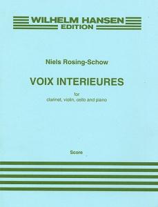 Niels Rosing-Schow: Voix Interieures (Score)