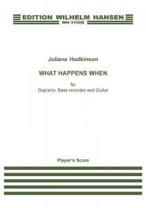 Juliana Hodkinson: What Happens When (Player's score)