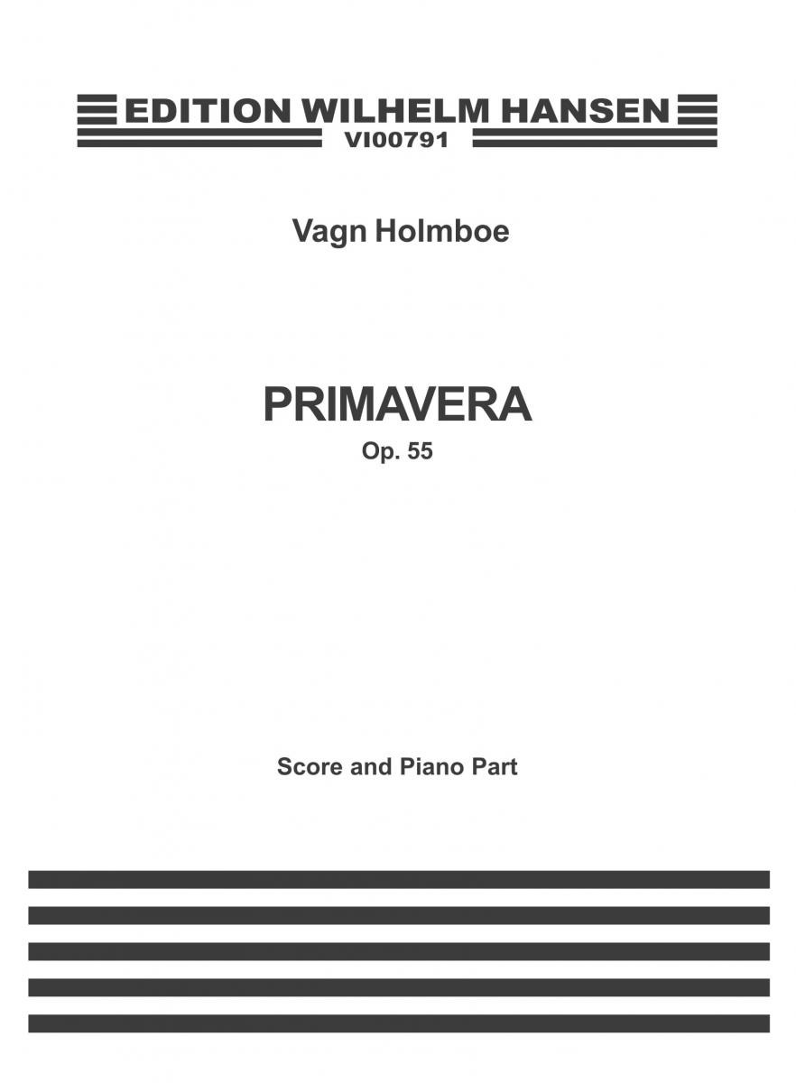 Vagn Holmboe: Primavera (Miniature Score)