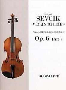 Otakar Sevcik: Violin Studies - Violin Method For Beginners Op.6 Part 5