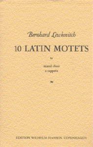 Bernhard Lewkovitch: Ten Latin Motets