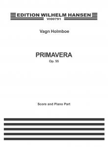 Vagn Holmboe: Primavera (Miniature Score)