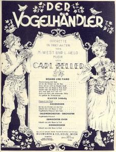 Carl Zeller: Der Vogelhandler (Voice/Piano)