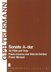 Telemann: Sonata A Major