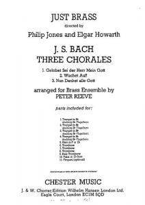 J.S. Bach: Three Chorales (Just Brass No.48)