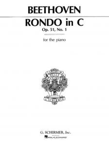 Ludwig Van Beethoven: Rondo In C Major Op. 51 No. 1
