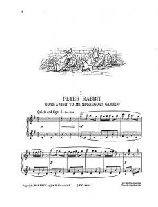 Christopher Le Fleming: The Peter Rabbit Music Book 1 (Piano Solo)