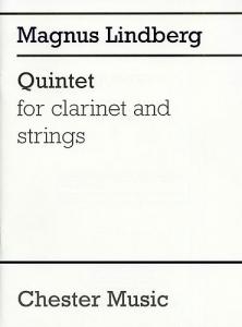 Magnus Lindberg: Quintet For Clarinet And Strings (Score)