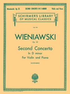 Henryk Wieniawski: Violin Concerto No.2 In D Minor Op.22 (Violin/Piano)