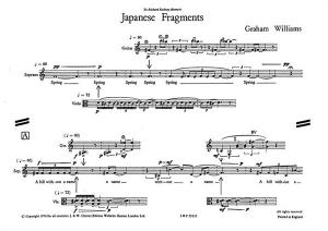 Graham Williams: Japanese Fragments