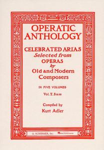 Operatic Anthology Volume V: Bass