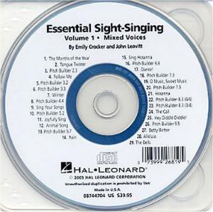 Essential Sight-Singing: Mixed Voices Volume 1 (Accompaniment CD)