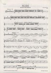 John McCabe: Pilgrim String Sextet (Score)