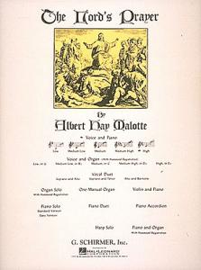 Albert Hay Malotte: The Lord's Prayer (High Voice and Piano)