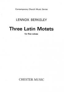 Lennox Berkeley: Three Latin Motets Op.83 No.1