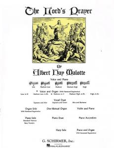 Alfred Hay Malotte: The Lord's Prayer - Medium Voice (In C With Organ)