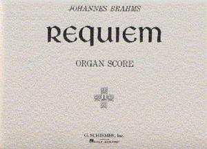Johannes Brahms: Requiem Op.45 (Organ Score)