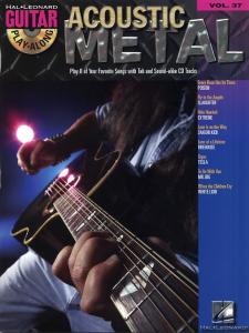 Guitar Play-Along Volume 37: Acoustic Metal