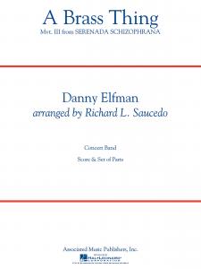 Danny Elfman: A Brass Thing (From 'serenada Schizophrana') Score & Parts
