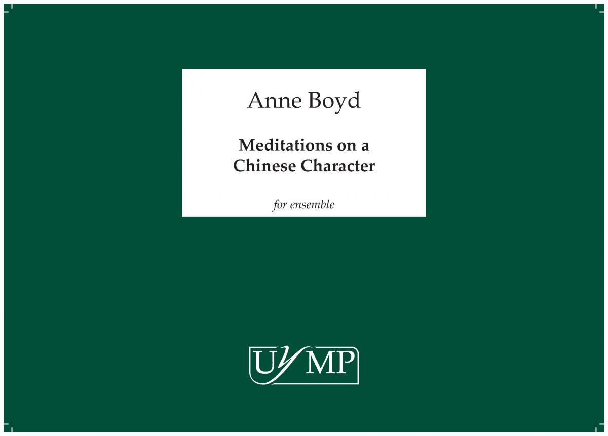 Anne Boyd: Meditations on a Chinese Character