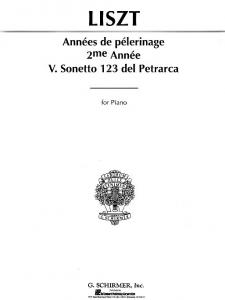 Franz Liszt: Sonetto Del Petrarca No.123 (Piano Solo)