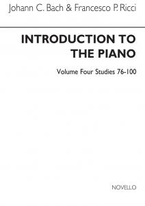 J.C. Bach And F.P. Ricci: Introduction To The Piano Volume Four