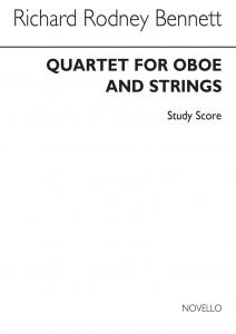 RR Bennett: Quartet For Oboe and Strings (Score)