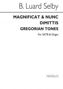 Selby Magnificat And Nunc Dimittis (Gregorian Tones) Satb/Organ