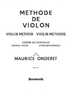 Maurice Onderet: Violin Method Book 2b