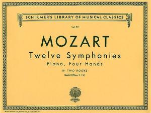 W.A. Mozart: Twelve Symphonies For Piano Duet Book 2