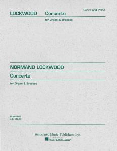 Normand Lockwood: Concerto Organ And Brass (Scoer and Parts)