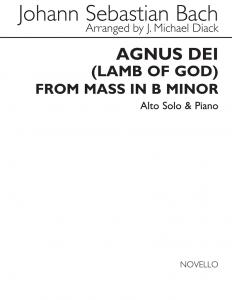 Johann Sebastian Bach: Agnus Dei (Lamb Of God) Alto/Piano (Eng/Lat) (Ed. Diack)