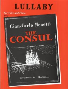 Gian Carlo Menotti: Lullaby (The Consul)