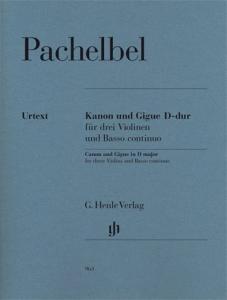 Johann Pachelbel: Canon And Gigue In D (Henle Urtext)