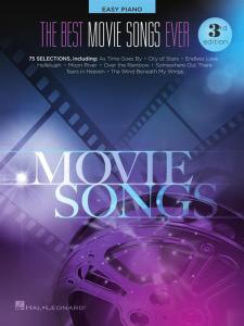 The Best Movie Songs Ever - Easy piano, 3rd Edition