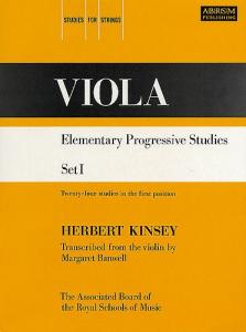 Elementary Progressive Studies: Viola Set 1