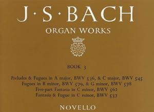 J.S. Bach: Organ Works Vol.3 (Novello)