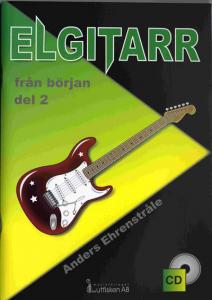 Elgitarr från början 2, Bok & CD (Anders Ehrenstråle)