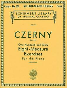 Carl Czerny: 160 Eight-Measure Exercises For Piano Op.821