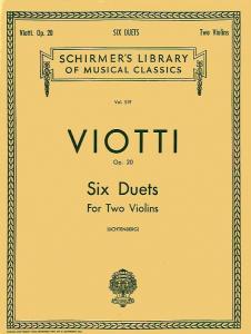 Giovanni Battista Viotti: Six Duets For Two Violins Op.20