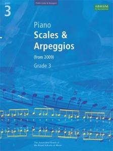 ABRSM Piano Scales and Arpeggios: From 2009 (Grade 3)