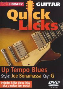 Lick Library: Guitar Quick Licks - Joe Bonamassa Up Tempo Blues