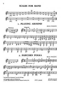 B. Wiggins: Bandstand Easy Book 1 (Concert Band Baritone Sax/Eb Bass)